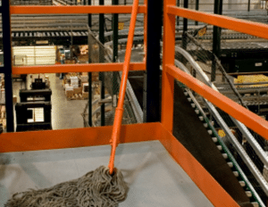 Warehouse cleaning
